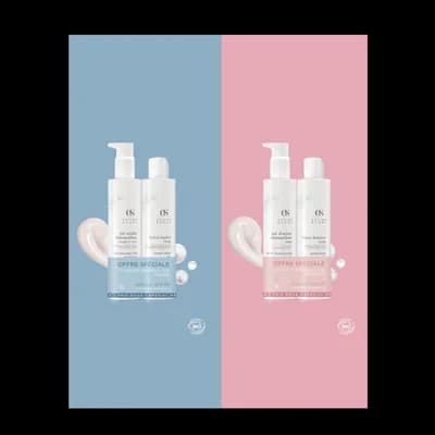 Duo démaquillage Tendre (lait + lotion)