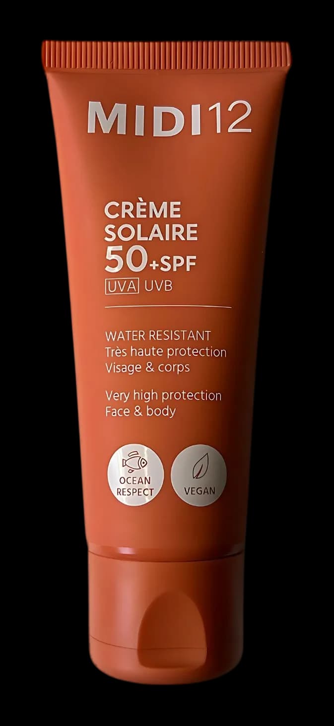 Crème solaire SPF 50+ visage