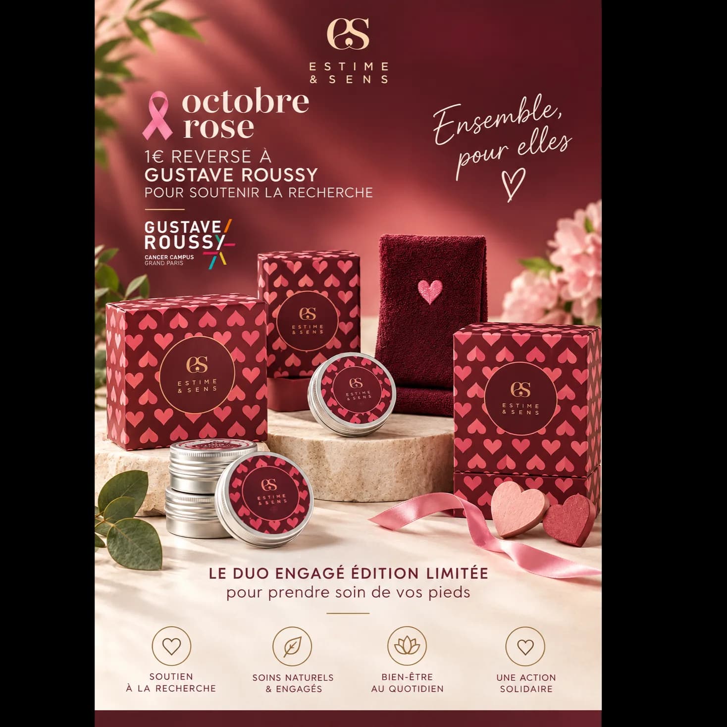 Baume souverain octobre rose — Estime et sens — photo 1 sur 1