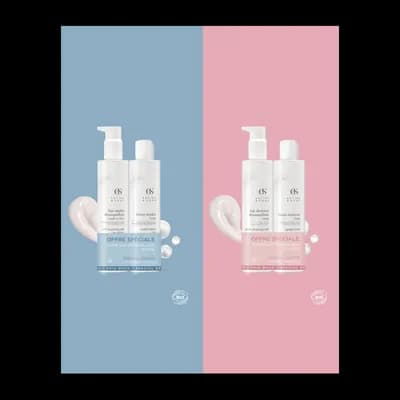 Duo démaquillage Douceur (lait + lotion)
