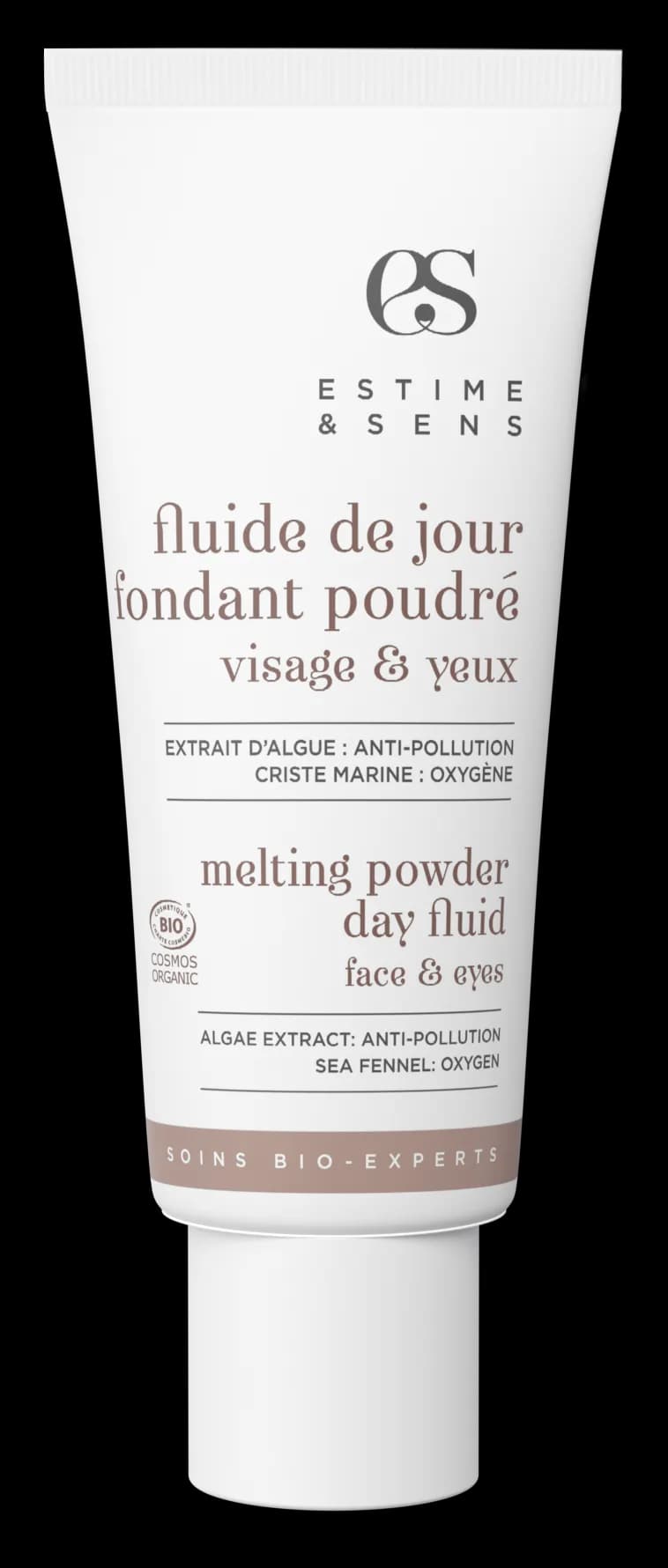 Fluide de jour fondant poudré