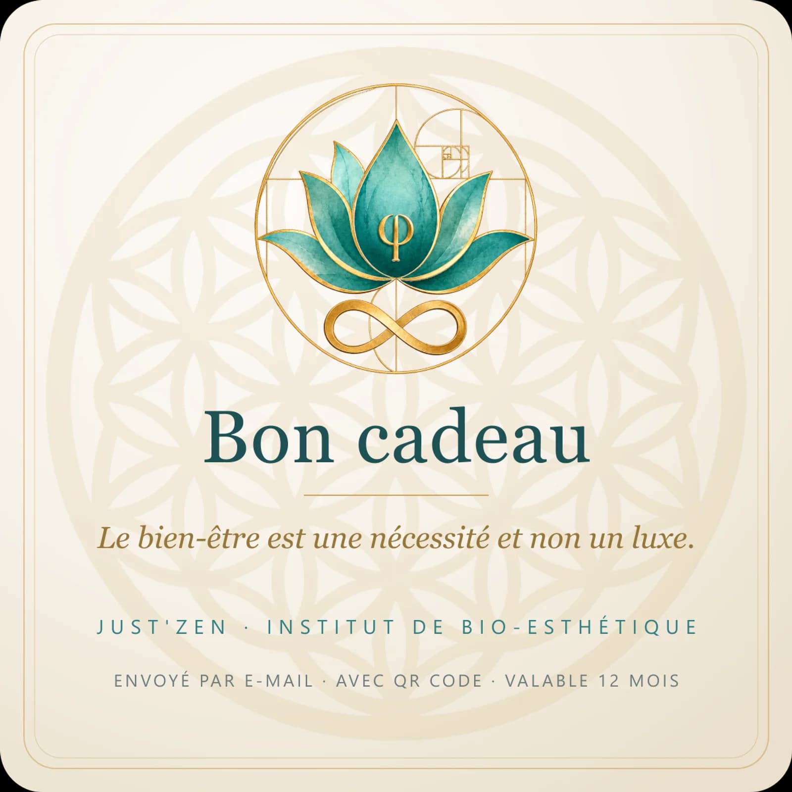 Bon cadeau Just'Zen
